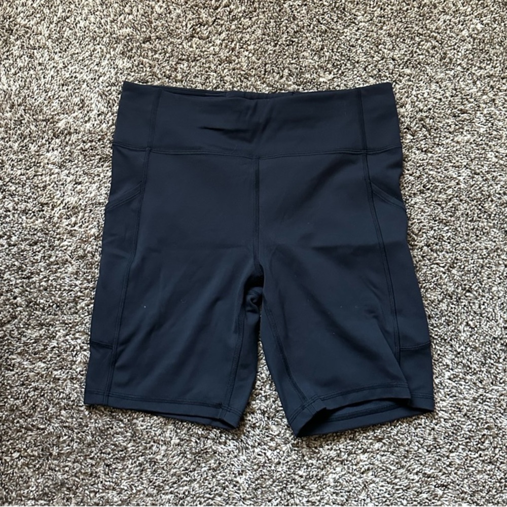 Lululemon Black Athletic Biker Shorts